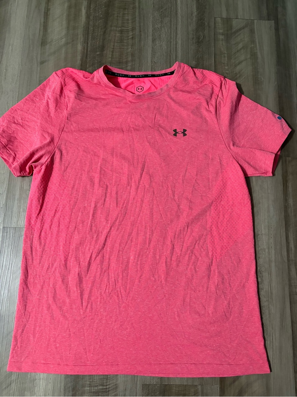 Under Armour Men’s Short Sleeve Performance Tee — Pink Heather